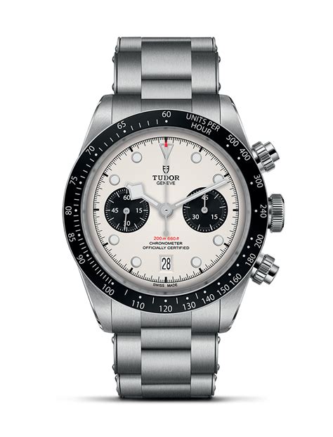 tudor black bay chrono white